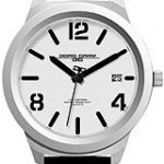 Jorg Gray Leather White Dial Men's watch