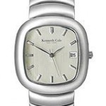 Kenneth Cole 3-Hand Date Bracelet Silver Dial Men's Watch