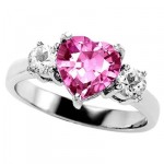 white-gold-rings-14K-gemstone