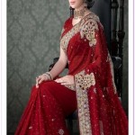 Designer bridal saree 2012-13
